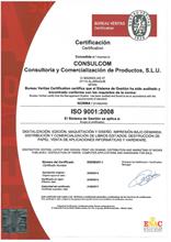 Consulcom logra el prestigioso certificado de Calidad ISO 9001