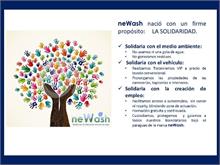 EN 2015 neWash ELIGE LA SOLIDARIDAD