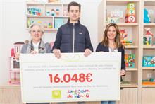 Eurekakids recauda 16.000 euros a beneficio del Hospital Sant Joan de Déu Eurekakids recauda 16.000 euros a beneficio del Hospital Sant Joan de Déu