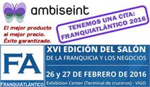 Fernando Castillo representará a Ambiseint en Franquiatlantico Fernando Castillo representará a Ambiseint en Franquiatlantico