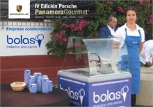  Bolas, empresa colaboradora en la IV Edición del Concurso Gastronómico Porsche Panamera Gourmet. 