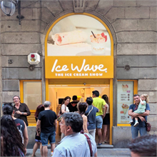 Ice Wave - Ice Wave inaugura su primera franquicia de heladerías en Barcelona