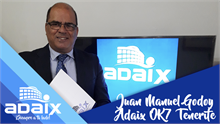 Entrevista al gerente de Adaix OK7 Tenerife, Juan Manuel Godoy