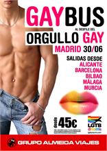 ALMEIDA VIAJES ORGANIZA ESCAPADAS ‘LOW COST’ AL DESFILE DEL ORGULLO GAY EN MADRID ALMEIDA VIAJES ORGANIZA ESCAPADAS ‘LOW COST’ AL DESFILE DEL ORGULLO GAY EN MADRID