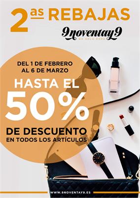 9noventay9 No solo moda - ¡Las 2as Rebajas de 9noventay9!