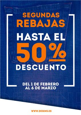 Segundas Rebajas en DE5EN5