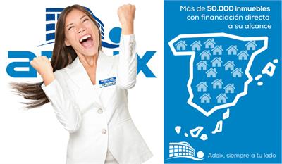 Adaix - Adaix incorpora a su cartera más de 50.000 inmuebles con financiación directa