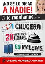 Almeida Viajes premia a sus clientes con un crucero, 20 noches de hotel y 50 maletas Almeida Viajes premia a sus clientes con un crucero, 20 noches de hotel y 50 maletas