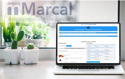 MARCAL ADMINISTRACIÓN DE FINCAS - Marcal Administración de Fincas incorpora las Juntas Virtuales